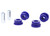 SuperPro 1993 Toyota Supra Twin Turbo Front Lower Inner Rearward Control Arm Bushing Kit SPF1404K
