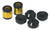 Prothane 96-00 Honda Civic Upper/Lower Rear Shock Bushing - Black