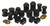 Prothane 91-95 Toyota MR2 Total Kit - Black 18-2009-BL