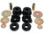 Energy Suspension 97-01 Honda CR-V (Auto Trans Only) 4WD Diff Mount Set - Black