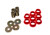 Energy Suspension 00-09 Honda S2000 Red Rack and Pinion Bushing Set