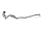 Akrapovic 2017 Volkswagen Golf R/ 2017 Audi S3 (8V) DownPipe w/ Cat (SS)