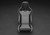 Recaro Cross Sportster ORV Passenger Seat - Black Naugahyde/Grey Vinyl