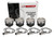 Wiseco Volvo B5254 2.5L -13cc Dish 30.50mm CH 83mm Bore Custom Pistons (SPECIAL ORDER)