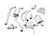 AWE Tuning 18-19 Volkswagen Jetta GLI Mk7 Touring Exhaust - Chrome Silver Tips (Fits High-Flow DP)