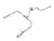 AWE Tuning 18-19 Volkswagen Jetta GLI Mk7 Track Exhaust - Chrome Silver Tips (Fits High-Flow DP)