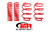 BMR 16-17 6th Gen Camaro V8 Performance Version Lowering Springs (Set Of 4) - Red
