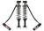 Superlift 21-23 Ford Bronco 4DR 3-4in Lift Kit w/ Fox Front Coilover & 2.0 Rear