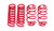 BMR 67-72 A-Body Lowering Spring Kit (Set Of 4) - Red SP030R
