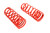 BMR 82-02 3rd Gen F-Body Rear Lowering Springs - Red