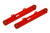 BMR 10-15 5th Gen Camaro Rear Non-Adj. Toe Rods (Polyurethane) - Red