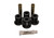 Energy Suspension Rr Spring Frame Shackle Kit - Black 4.2128G