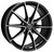 Enkei DRACO 17x7.5 5x100 45mm Offset 72.6mm Bore Black Machined Wheel