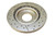 DBA 04-05 Mazda 3 2.3L / 06+ MazdaSpeed3 Rear Drilled & Slotted Street Series Rotor