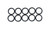 Vibrant -6AN Rubber O-Rings - Pack of 10