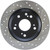 StopTech 00-09 S2000 Slotted & Drilled Left Rear Rotor