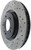 StopTech 00-09 S2000 Slotted & Drilled Right Front Rotor