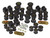 Prothane 99-04 Ford F250 SD 4wd Total Kit - Black
