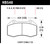 Hawk Renault Clio DTC-60 Race Front Brake Pads