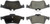 StopTech Street Touring 07-09 Mazdaspeed3 / 06-07 Mazdaspeed6 Rear Brake Pads