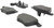 StopTech Street Touring 08-13 Audi TT Quattro / 12 VW Golf R Front Brake Pads