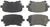 StopTech Street Touring 07-09 Audi RS4 Rear Pads