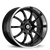 Konig Lightning 17x7 10x100/114.3 ET40 Black/Machine Lip