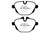 EBC 11+ BMW X3 2.0 Turbo (F25) Ultimax2 Rear Brake Pads