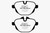 EBC 11+ BMW X3 2.0 Turbo (F25) Ultimax2 Rear Brake Pads