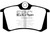 EBC 10-13 Audi A3 2.0 TD Yellowstuff Rear Brake Pads
