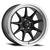 Konig Countergram 19x11B 5x114.3 ET18 Matte Black / Matte Machined Lip
