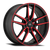 Konig Myth 18x8 5x112 ET43 Gloss Black w/ Red Tinted Clearcoat