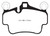 EBC 07-08 Porsche 911 (997) (Cast Iron Rotor only) 3.6 Carrera 2 Bluestuff Front Brake Pads