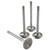 Manley VW Type IV Single Groove 38mm Race Master Exhaust Valves (Set of 4)