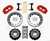 Wilwood Narrow Superlite 6R Front Hat Kit 12.88in Drill Red 93-96 Mazda RX7