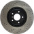 StopTech 06-07 350Z / 05-07 G35 exp Sport/ 06-07 G35X SportStop Slotted & Drilled Front Left Rotor