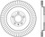 StopTech Premium High Carbon 13-14 Ford Mustang/Shelby GT500 Left Rear Disc Slotted Brake Rotor