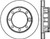 StopTech 71-86 Chevrolet K20 Suburban Cryo Slotted Front Left Sport Brake Rotor