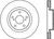 Stoptech 07 Lexus ES350 / 09 Pontiac Vibe / 09 Toyota Matrix Front CRYO-STOP Brake Rotor