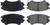 StopTech Street Select Brake Pads w/Hardware - Front 305.14040