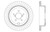 StopTech Slotted & Drilled Sport Brake Rotor 127.47031R