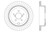 StopTech Slotted & Drilled Sport Brake Rotor 127.47031R
