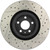 StopTech Slotted & Drilled Sport Brake Rotor 127.33087R