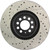 StopTech Slotted & Drilled Sport Brake Rotor 127.33062L