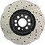 StopTech Slotted & Drilled Sport Brake Rotor 127.33062L