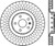 StopTech Slotted Sport Brake Rotor 126.62128SR