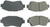 StopTech Street Select Brake Pads - Rear 305.04760