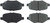 StopTech Street Brake Pads - Front 308.16120
