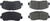 StopTech Street Brake Pads - Rear 308.16402