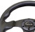 NRG Carbon Fiber Steering Wheel (320mm) Flat Bottom Matte Black Carbon